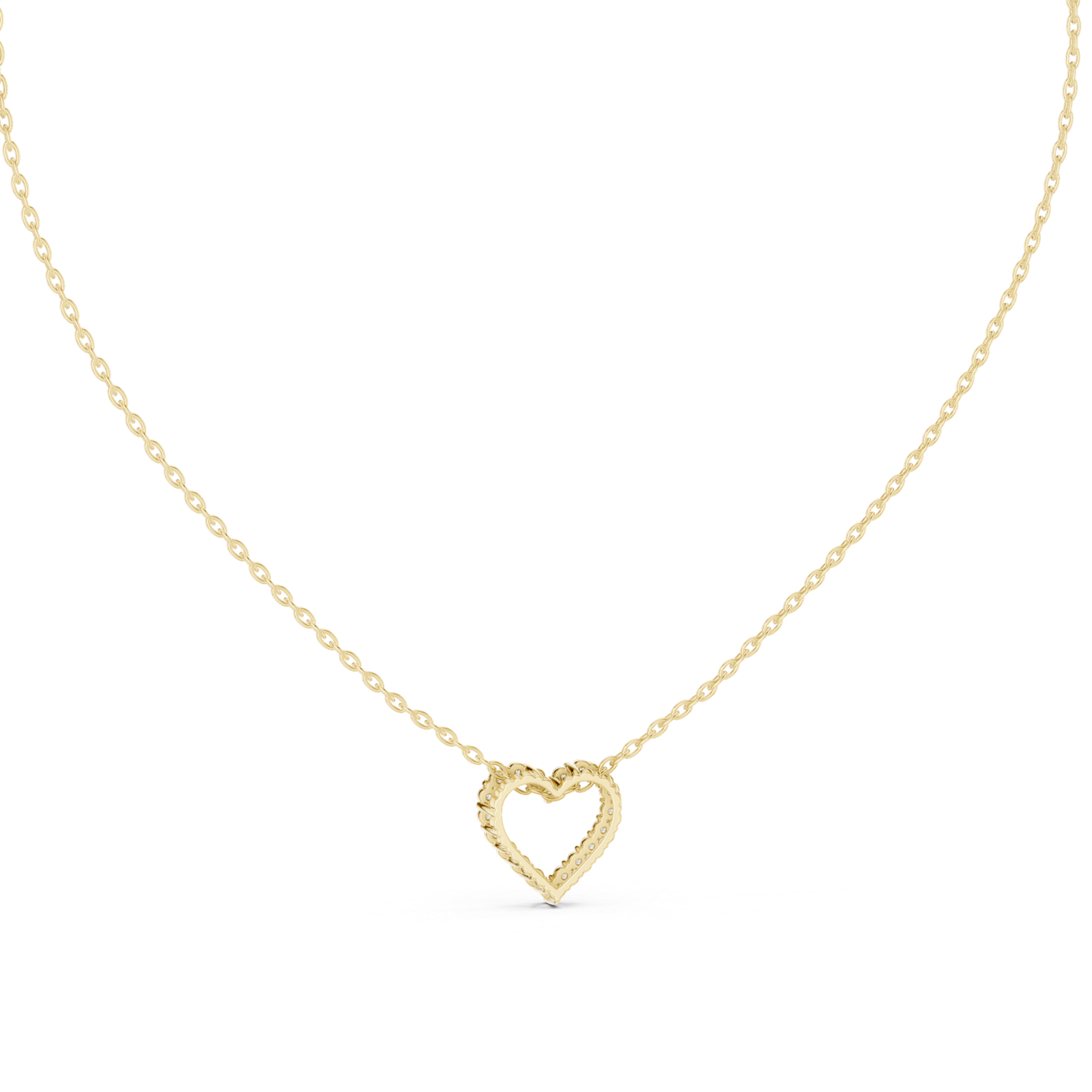 Elodie Open Heart Pendant
